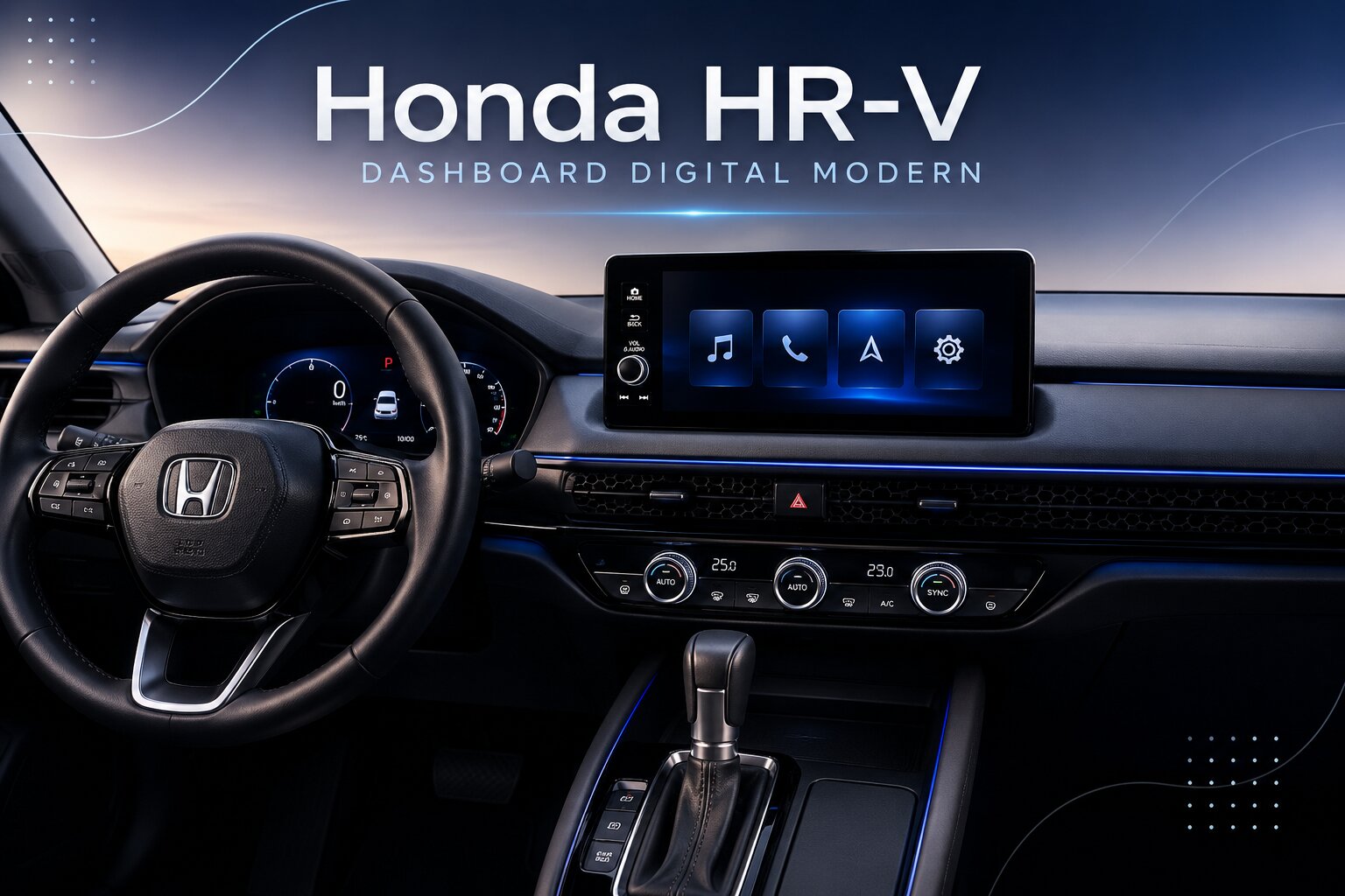 Pengaruh Integrasi Notifikasi dan Prioritas Informasi terhadap Efisiensi Interaksi Pengemudi: Analisis Desain Dashboard Honda HR-V Dengan Layar Digital Modern